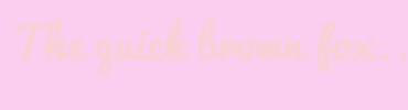 Image with Font Color F6D2D2 and Background Color FBCDEE